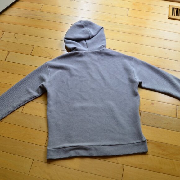 Peloton Ribbed Side Zip Hoodie Sweatshirt Kangaroo Pocket Size S - Picture 8 of 9